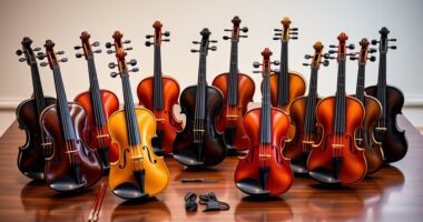 top premium electric violin kits