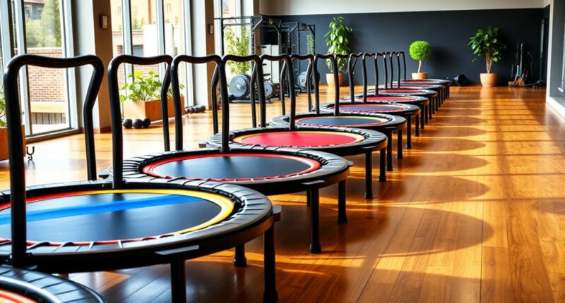 top premium fitness trampolines