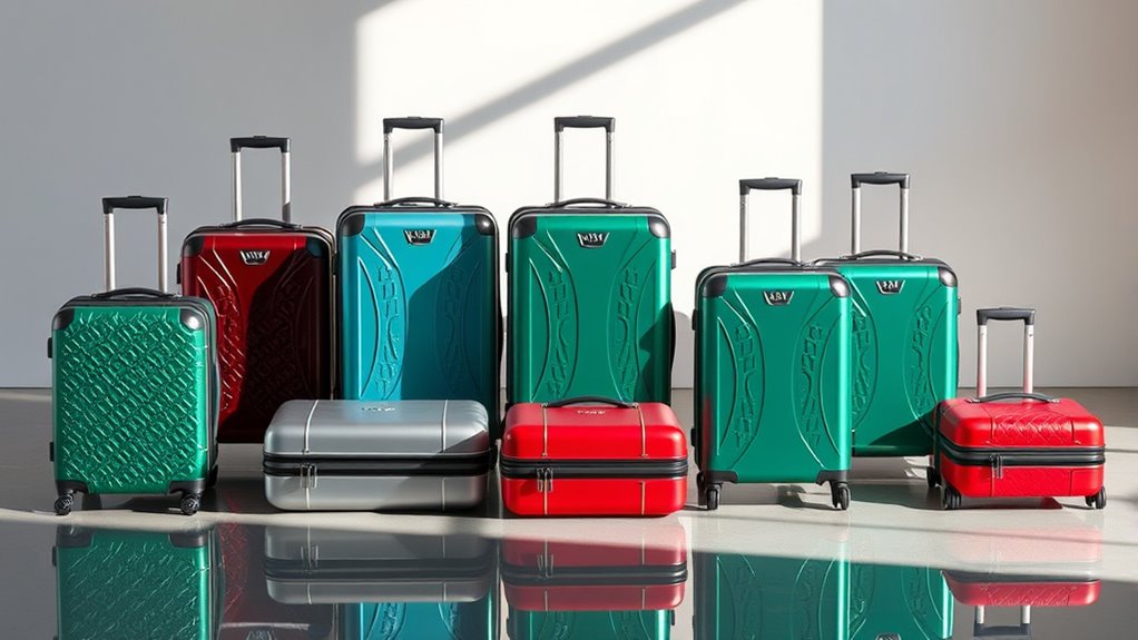 top premium luggage sets