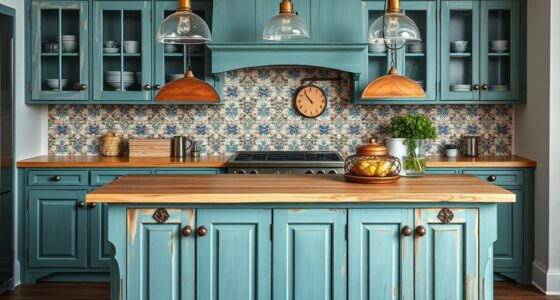 transforming cabinets into islands