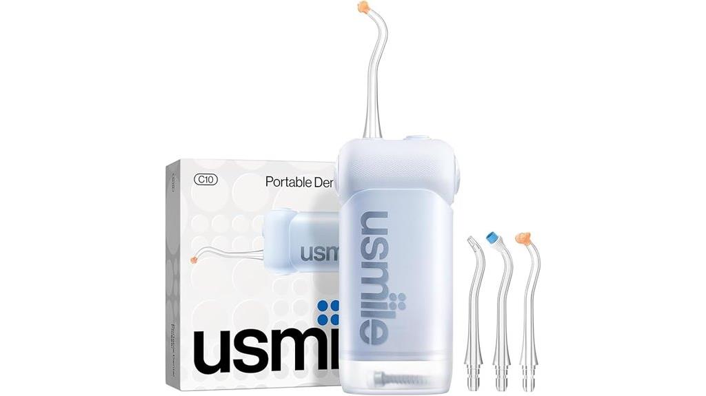 travel water flosser battery