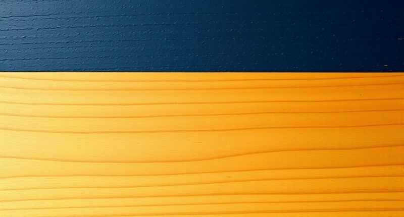 two tone paint stain technique