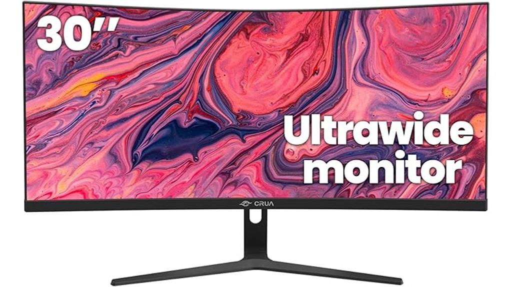 ultrawide curved screen