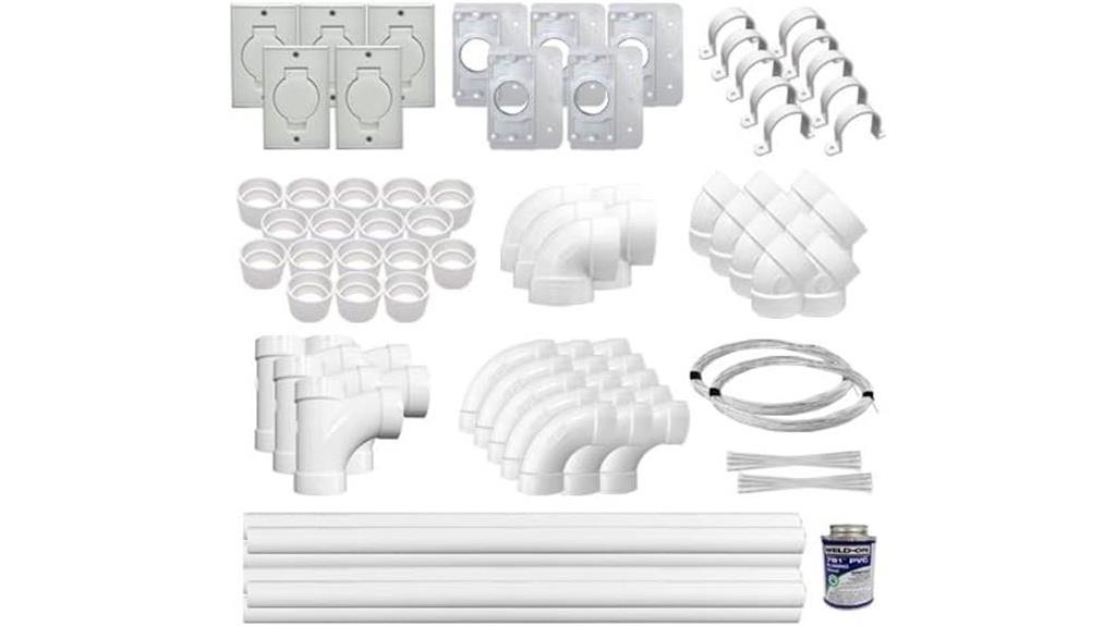 universal low voltage pipe kit