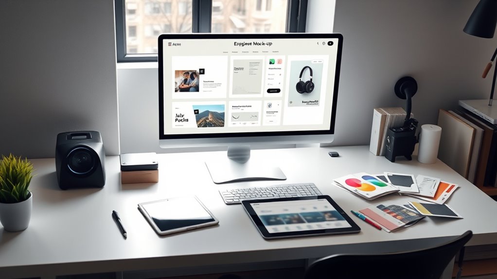 using mock ups effectively