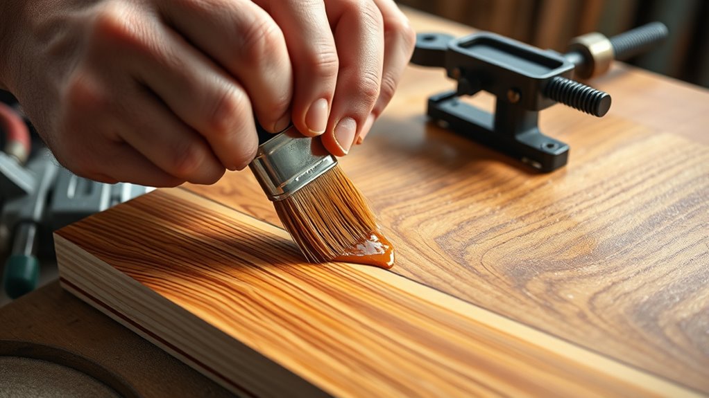 veneer adhesives and clamps