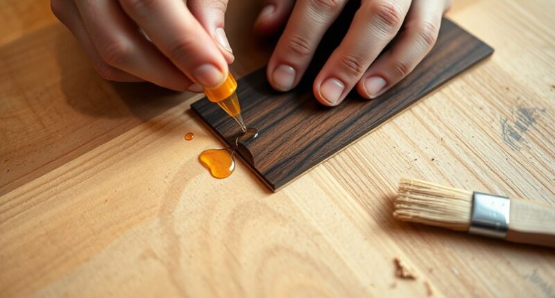 veneer glue and clamps