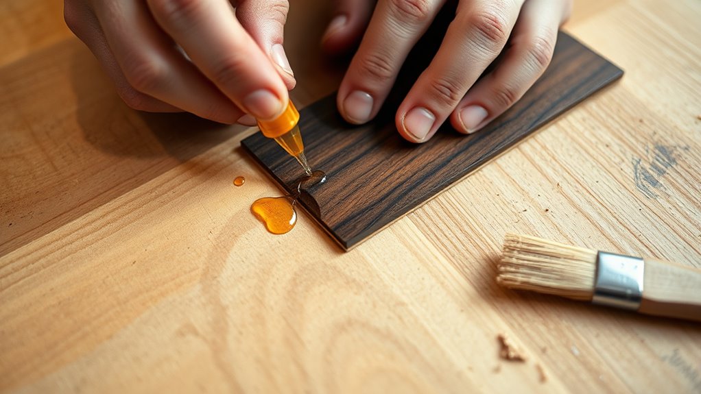 veneer glue and clamps