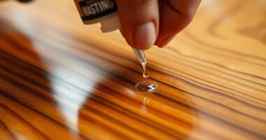 veneer sealing clear finishes