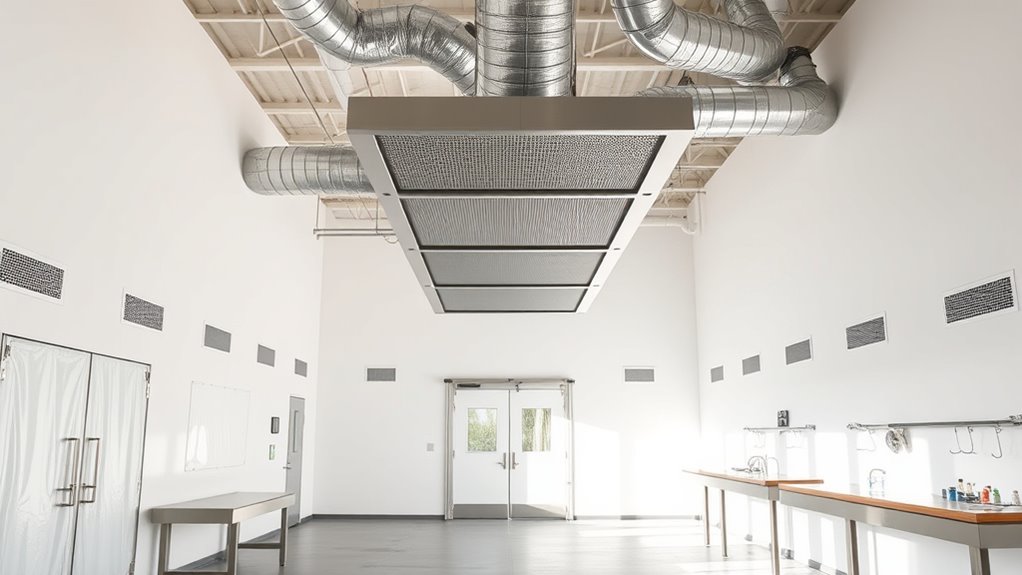 ventilation and isolation setup