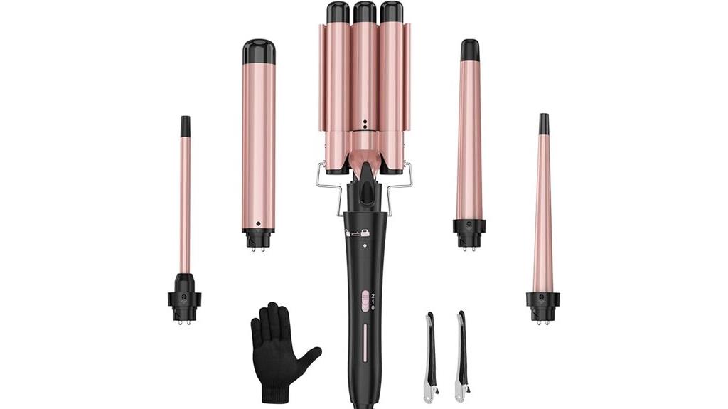 versatile ceramic curling wand
