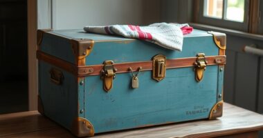 vintage trunk transformation ideas