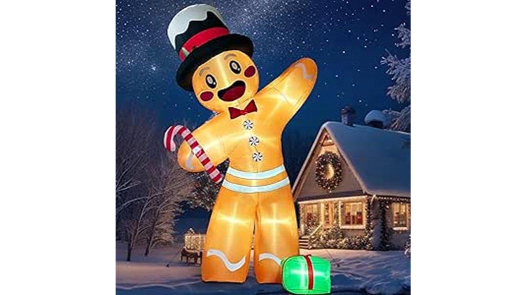 warm 12ft christmas inflatable