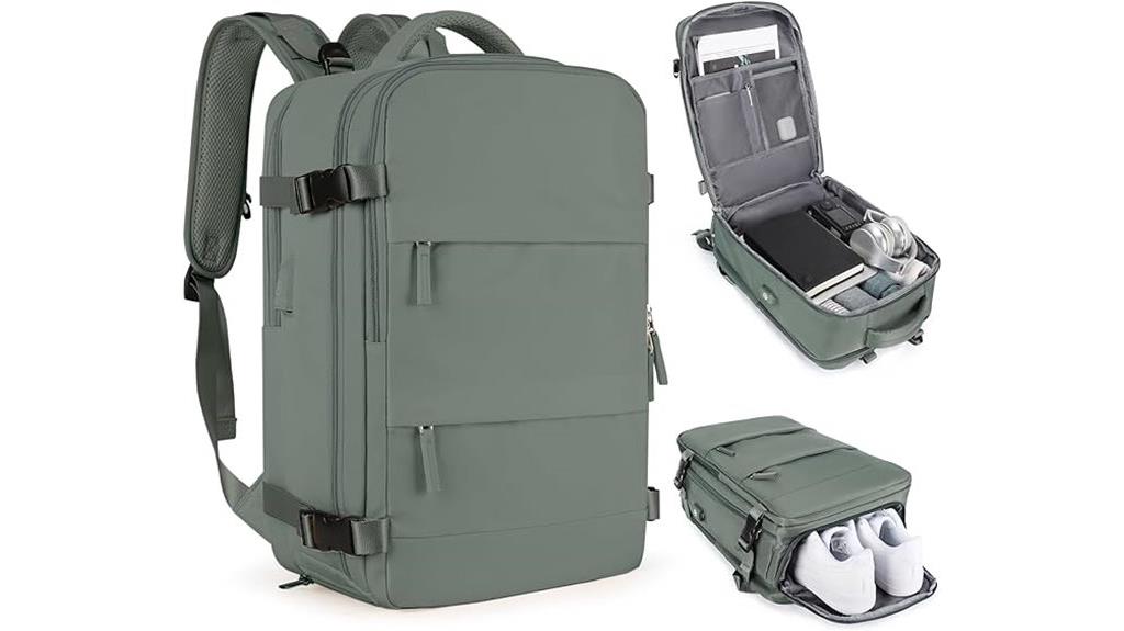 waterproof casual travel backpack