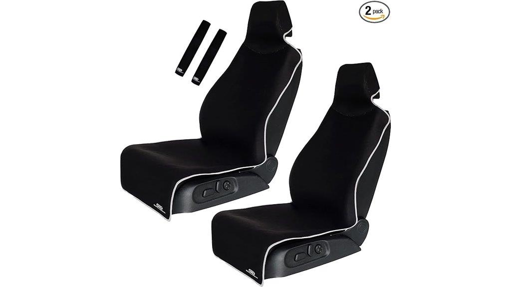 waterproof dog seat cover set