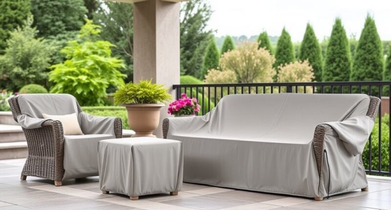 weatherproofing outdoor furniture covers