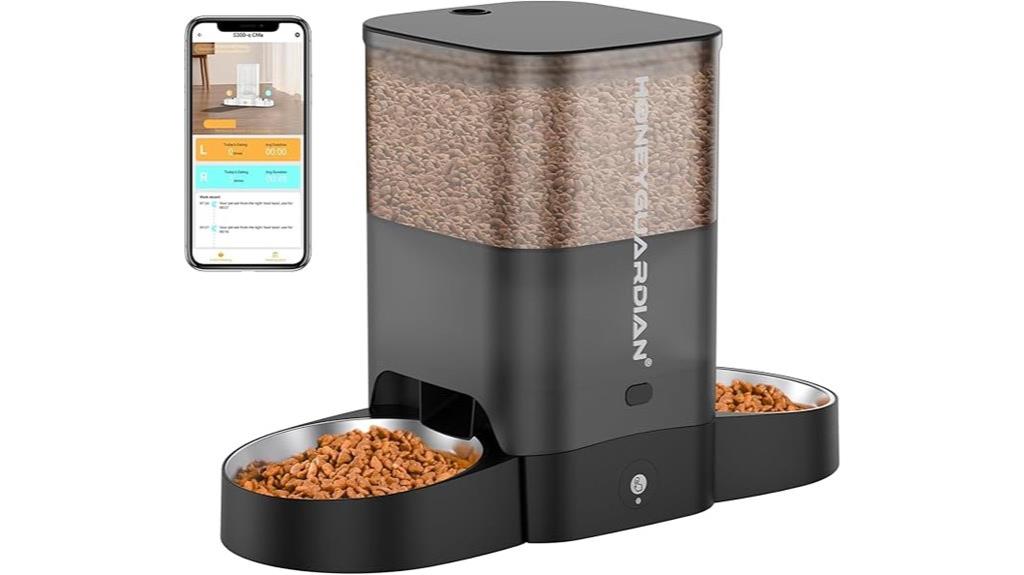 wifi controlled automatic cat feeder