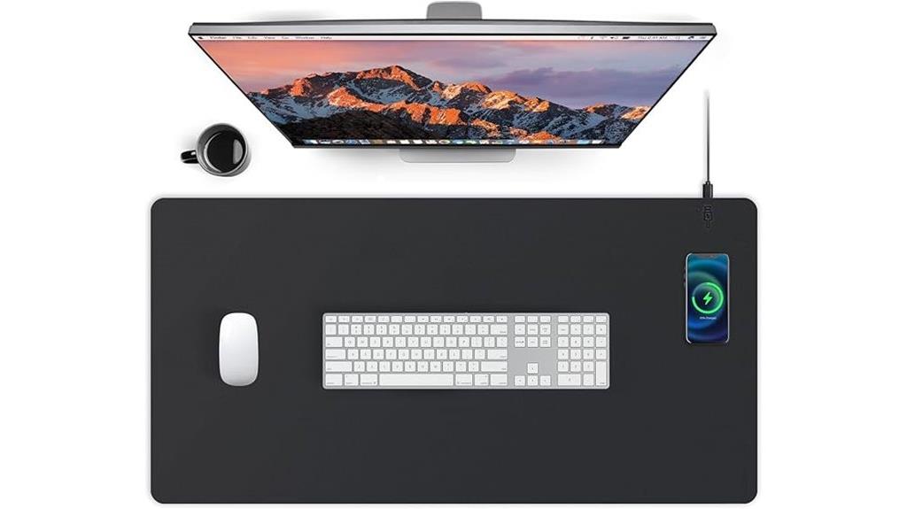 wireless charging gaming mat