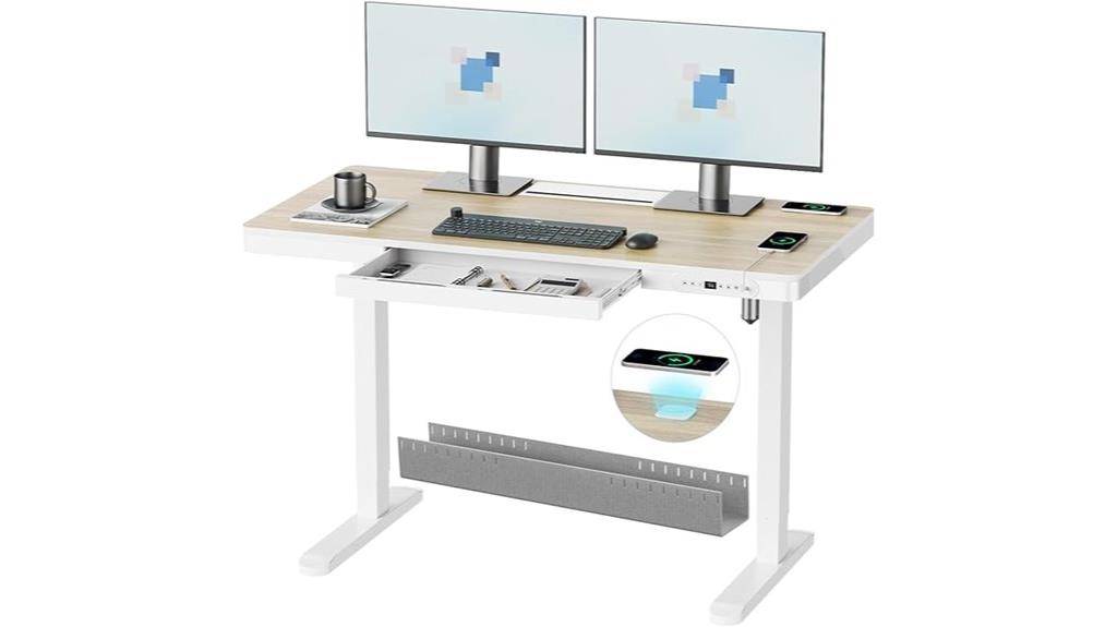 wireless electric desk