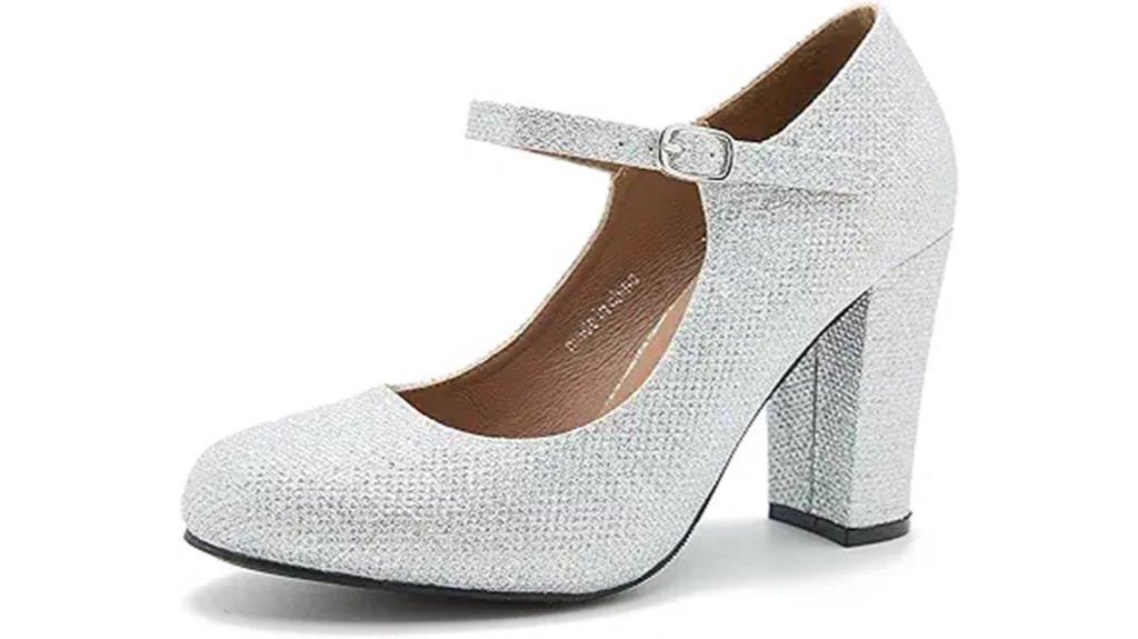 women s chunky heel mary janes