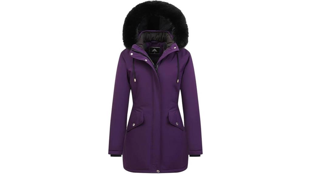 women s long winter coat