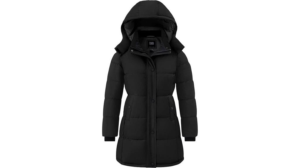 women s waterproof puffer coat