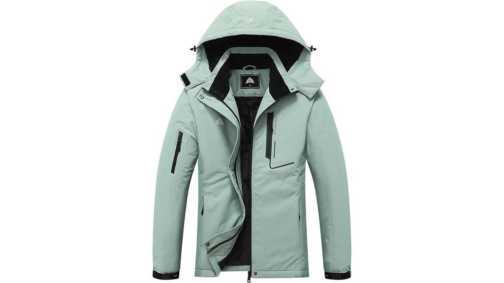 women s waterproof ski jacket