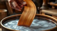 wood curved by steaming