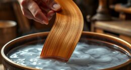 wood curved by steaming