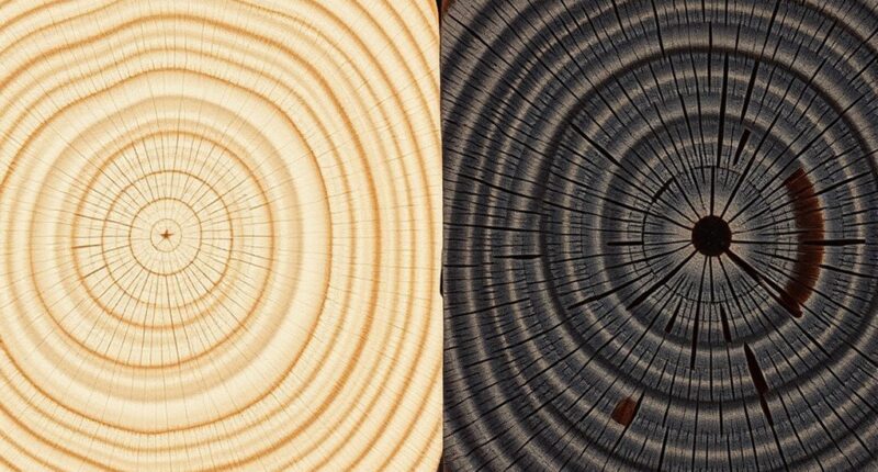 wood densities and growth