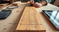 wood measurement and waste