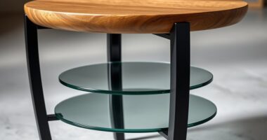 wood metal glass fusion