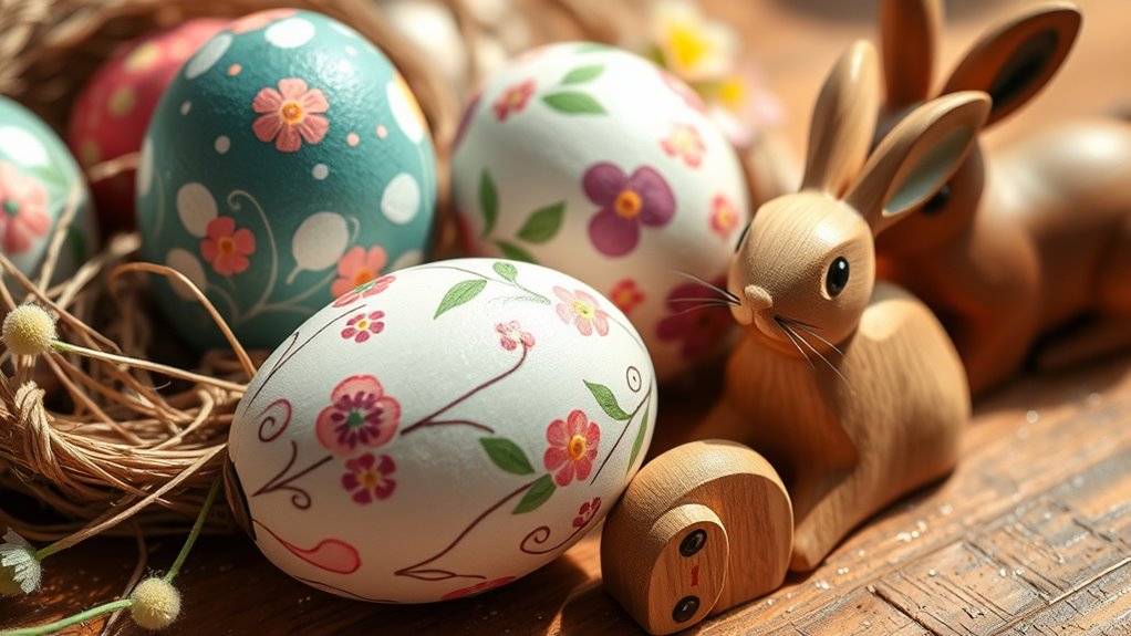 wooden easter bunny crafts