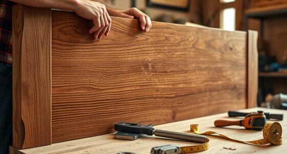 wooden headboard construction styles