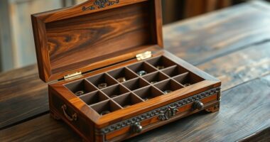 wooden jewelry box construction