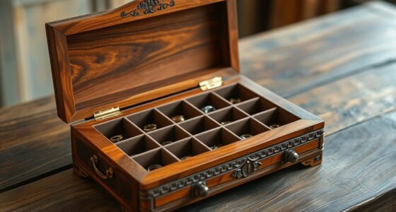 wooden jewelry box construction