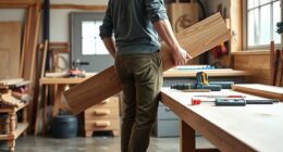 woodshop ergonomics standing lifting