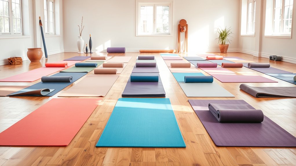 yoga mat joint support
