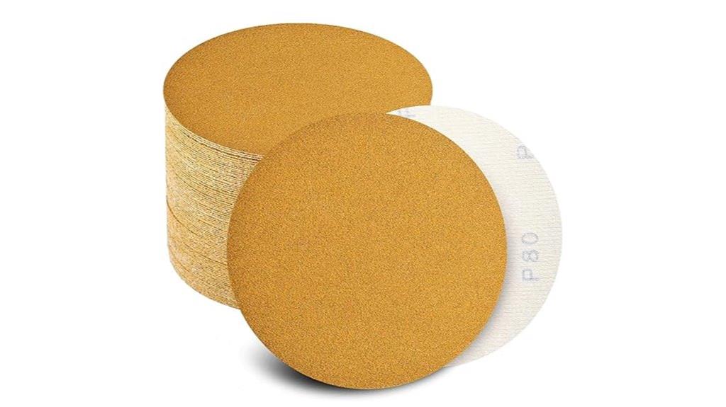 100 pack 6 inch sanding discs