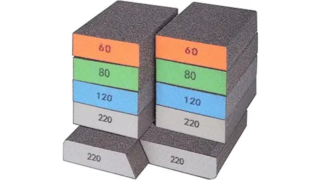 10 pack sanding blocks