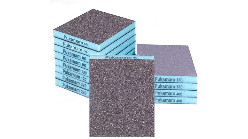 12 pack sanding sponges