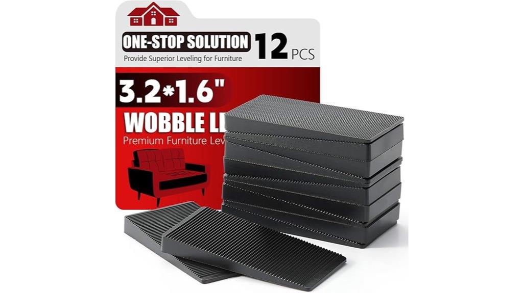 12 piece furniture leveling kit
