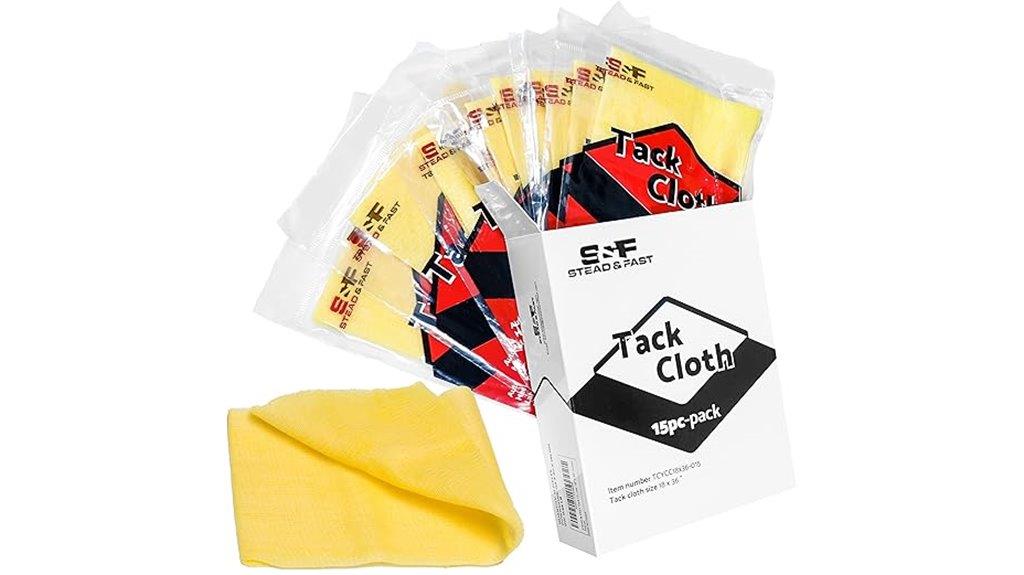 15 pack tack cloths