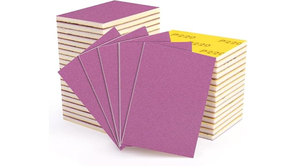 20 piece sanding sponge set
