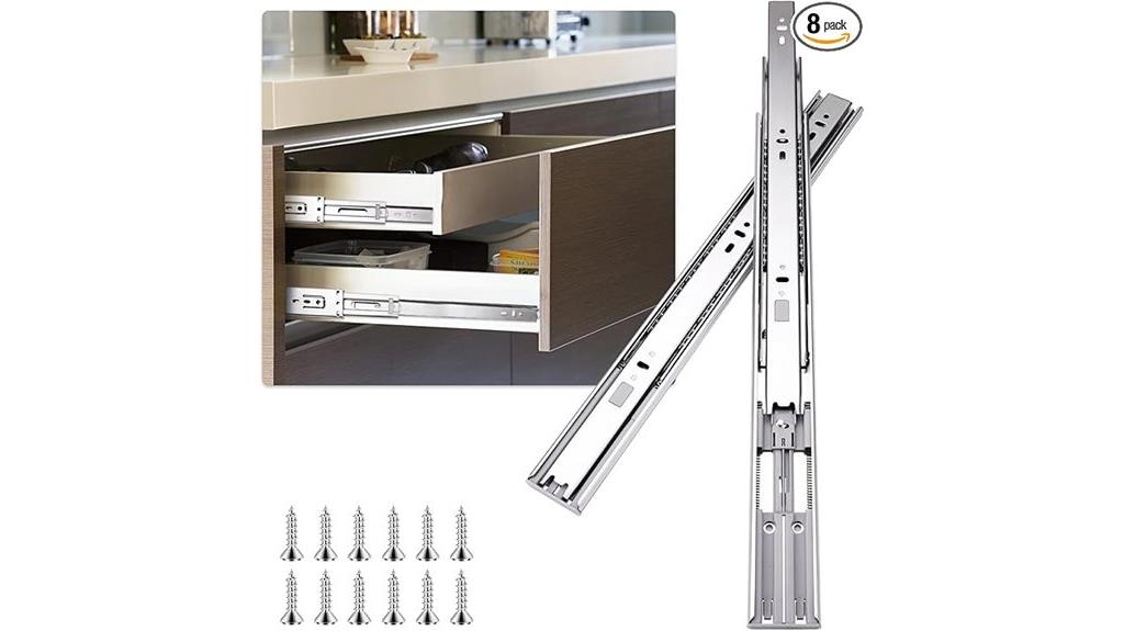 22 inch drawer slides