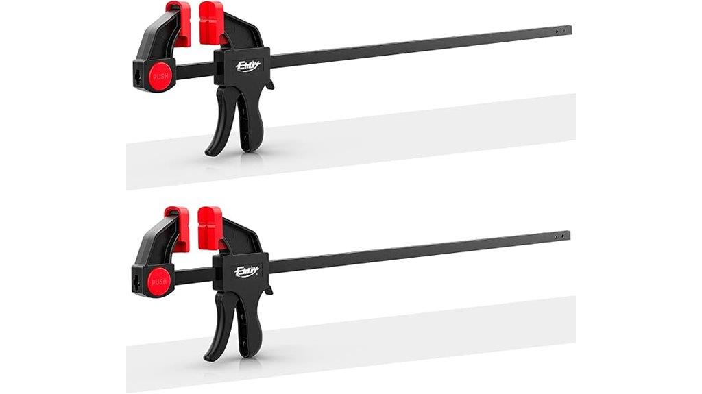 24 inch woodworking clamp set