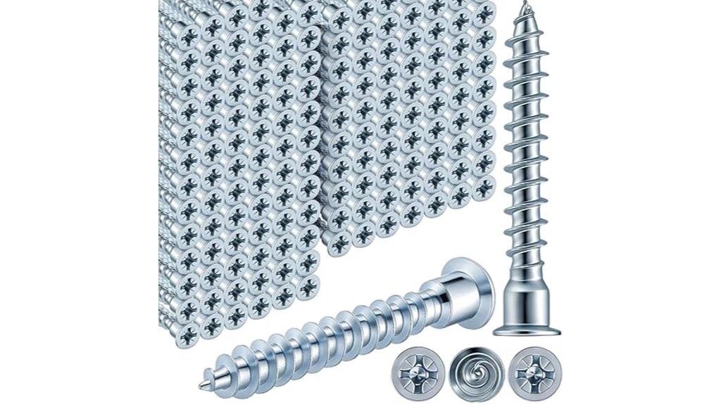 400 zinc plated screws