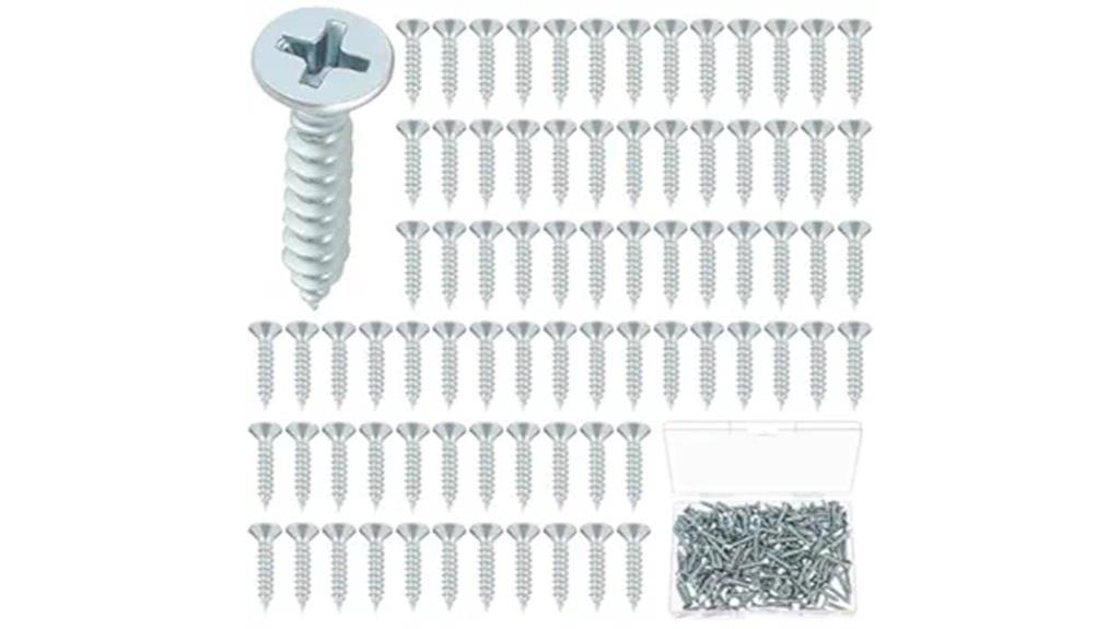 500 flat head screws