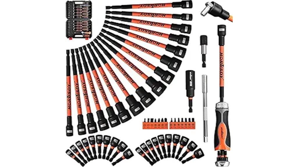 59 piece magnetic nut driver set