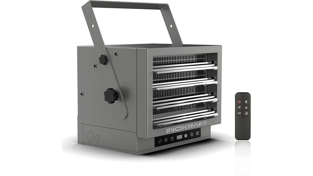 7500w garage heater remote